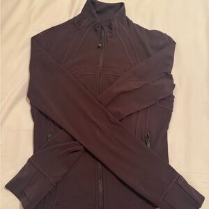 Lululemon cropped define jacket espresso brown